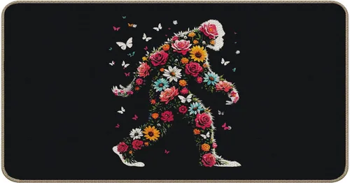 Miniatura 21 de Tapete divertido para puerta de campista de 17 x 30 pulgadas, regalos de campamento para hombres y mujeres, alfombras de campista