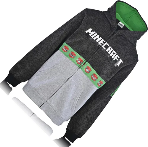 Miniatura 4 de Minecraft Sudadera con capucha para niñosniños, Verde
