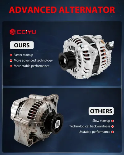 Miniatura 3 de cciyu Nuevo alternador 11341 11557 apto para 2007-2010 para Nissan para Altima, 2009-2010 para Nissan para Maxima, 2009-2014 para Nissan
