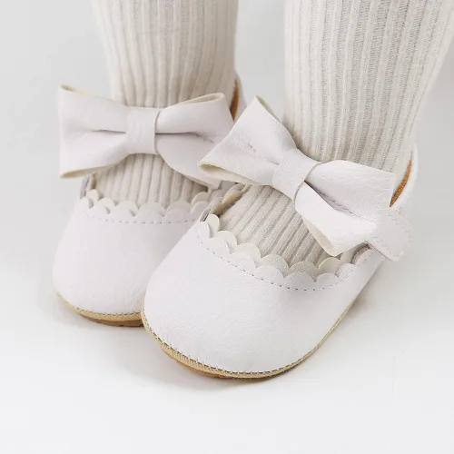 Miniatura 2 de Zapatos de bebé de primera calidad, zapatos de caminar para bebé, zapatos de princesa Mary Jane de suela suave, zapatos de vestir de boda, zapatos
