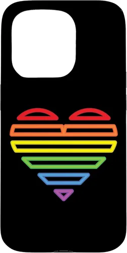 iPhone 15 Pro LGBT Gay Pride Gift - Funda Rainbow Lesbian Bi Transgénero
