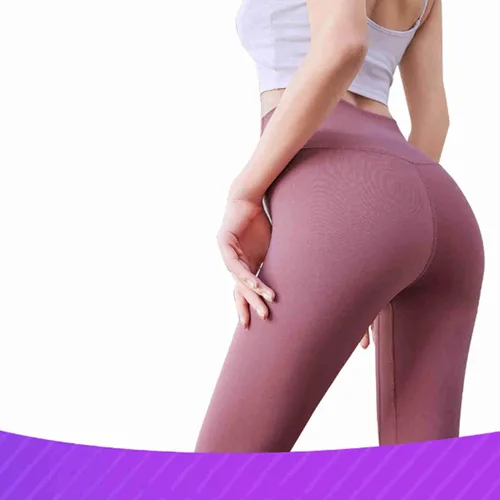 Miniatura 4 de ZHAOXIAN Pantalones de yoga de cintura alta con bolsillos, control de abdomen, pantalones de entrenamiento para mujer, leggings de yoga elásticos