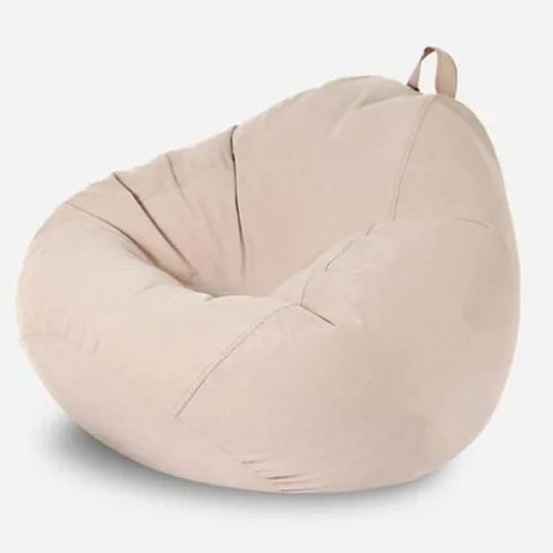 Miniatura 7 de Koolouispoper Funda para sofá grande y pequeña sin relleno, de tela de lino, puf, puff para sala de estar, dormitorio, tatami