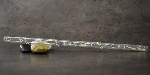 Miniatura 4 de Hall Crystal Flute 11702 - Flauta de cristal en línea en G - Carolina