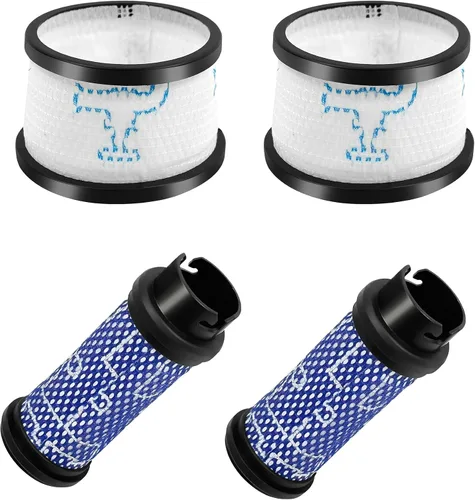 Smilefil - Kit de filtro de repuesto para filtro primario y secundario, accesorios compatibles con aspiradora inalámbrica Inse N5 S6 S6P S600