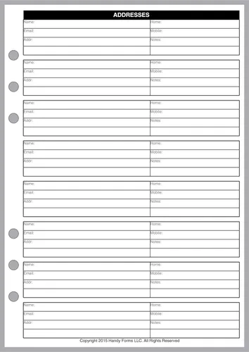 Miniatura 5 de Planificadores y organizadores para cuadernos tamaño A5 de Filofax, Mulberry, Kikki K, TMI y otros
