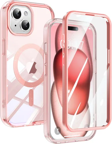 Miniatura 33 de Funda de privacidad para iPhone 17 Pro Max con soporte de 360° [protector de pantalla antiespía integrado] [anillo magnético] protección de cuerpo
