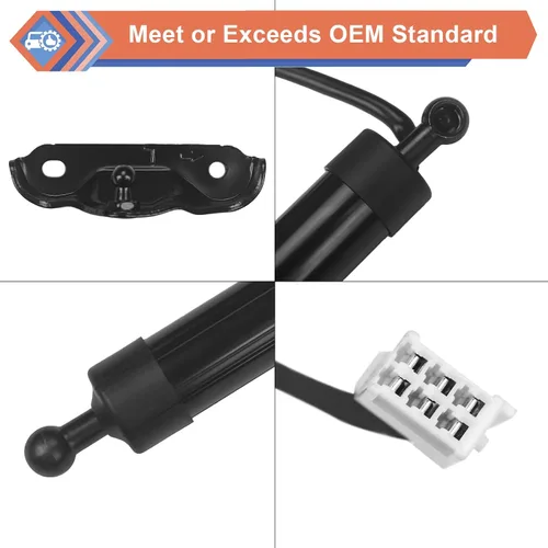 Miniatura 4 de Izquierda y derecha eléctrica trasera trasera trasera Power Liftgate Support Struts Chocks Compatible con 2014-2019 Highlander, Reemplazar #