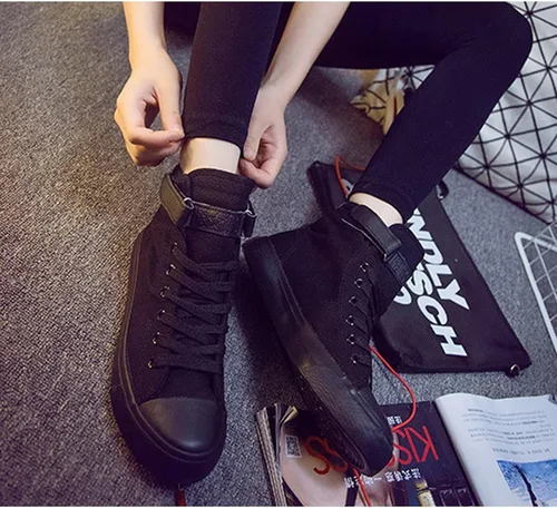 Miniatura 5 de KPOP Zapatos deportivos para niños Stray Bang Chan Lee Know ChangBin Han I.N Felix HyunJin Seungmin Hiphop Zapatos de lona de caña alta