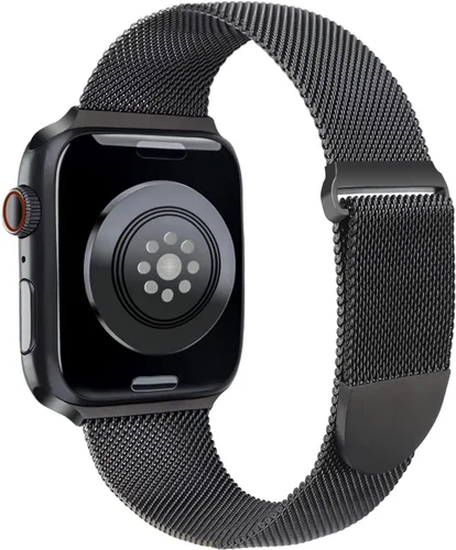 Miniatura 2 de Correa de metal compatible con correas de Apple Watch de 1.496 in 1.575 in 1.614 in 1.654 in 1.732 in 1.772 in 1.811 in 1.929 in Ultra 3/2/1, correa