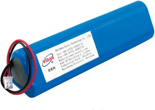 VIDAR Batería recargable de iones de litio 3.7V 20400mAh Batería de iones de litio de alta capacidad con JST PH2.54/2P Plug-in (personalizable) para