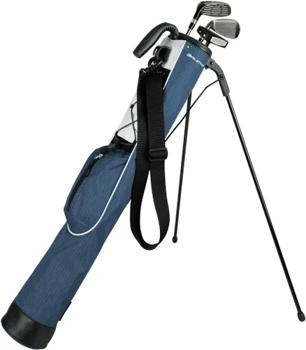 Miniatura 12 de Orlimar Pitch 'n Putt - Bolsa de golf ligera con soporte, diseño de transporte ultraligero, divisor bidireccional, correa para el hombro, bolsa