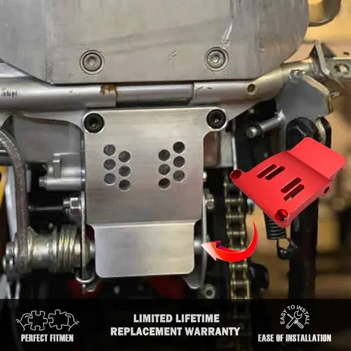 Miniatura 3 de Canitu Kit de soporte de bastidor, soporte de marco de aluminio Billet de alta resistencia, soportes de clavija trasera para bicicleta, adaptador