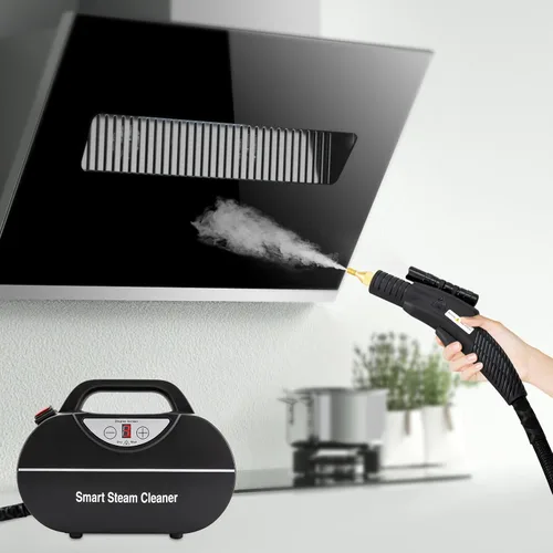 Miniatura 3 de Limpiador de vapor de mano multifuncional, limpiadores de vapor de coche de 1800 W para uso doméstico, máquina de limpieza móvil de alta presión