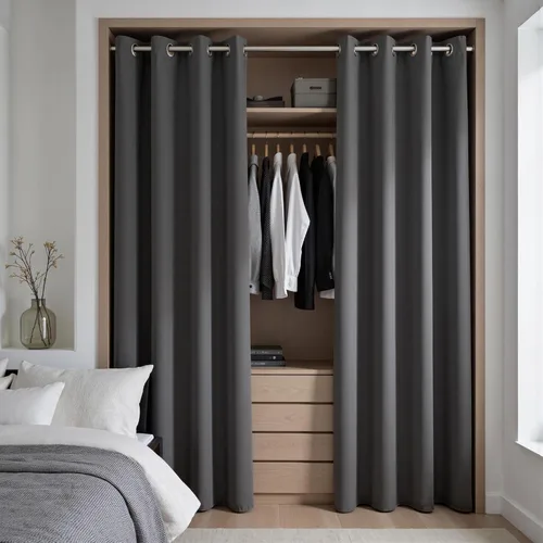 Miniatura 232 de Cortinas opacas de 72 pulgadas extra anchas para dormitorio, puerta corrediza de vidrio y patio, 2 paneles con ojales para oscurecer ventana grande