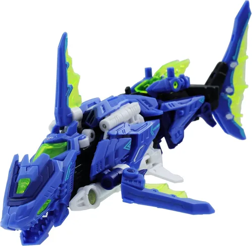 Miniatura 4 de 52TOYS Beastdrive BD-02 Hydro Bullet Shark - Figura de acción de juguete de deformación, juguetes de conversión en vehículo y bestia, regalo