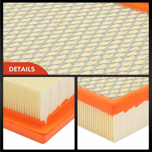 Miniatura 7 de A-Premium Filtro de aire de motor compatible con Jeep Cherokee, 2014 2015 2016 2017 2018, panel flexible, repuesto # 52022378AA