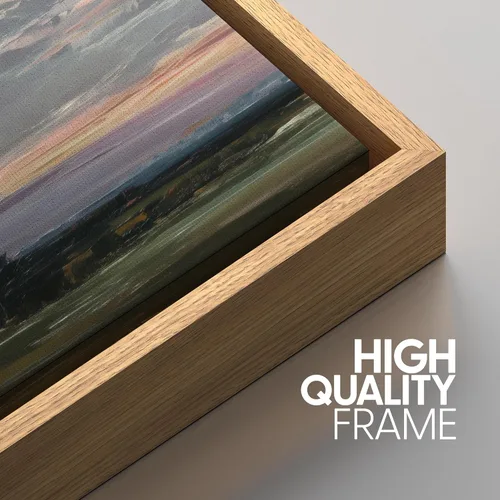 Miniatura 5 de SIGNWIN Lienzo enmarcado para pared, juego de arte de puesta de sol, horizonte, cielo, paisaje, fotografía, arte moderno, paisaje, relajante