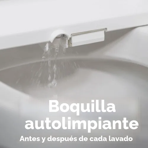 Miniatura 9 de SmartBidet SB-1000 - Asiento para bidé eléctrico con mando a distancia, con calefacción electrónica, secador de aire caliente y función de lavado