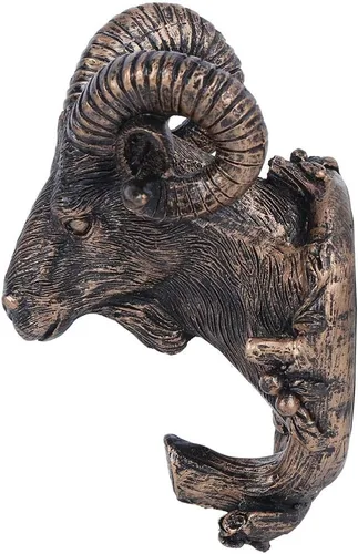 Miniatura 8 de Fydun Lindo caballo retro, con forma de animal para colgar en la pared, para abrigos, sombreros, ropa, cabra, baño, caprichoso, ganchos