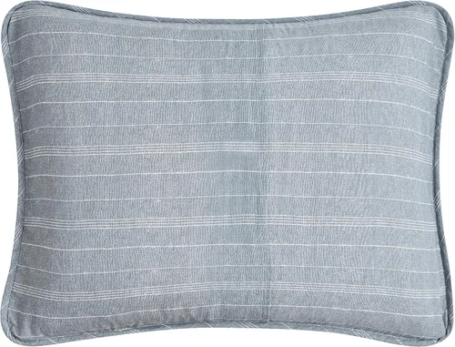 Miniatura 7 de Nautica Juego de edredón tamaño Queen, ropa de cama reversible con fundas a juego, juego de cama ligero para decoración de habitación a rayas