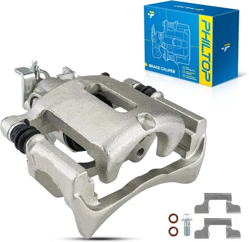Miniatura 52 de PHILTOP Conjunto de Pinza de Freno de Disco Delantero Compatible con Jeep Wrangler 1990-2006, Jeep Cherokee 1990-2001, Grand Cherokee 1993-1998