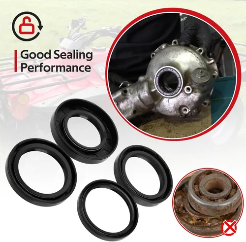 Miniatura 4 de JAVIK Kit de sellos de rodamientos diferencial trasero para Honda FourTrax 300 TRX300 TRX300FW 2x4 4x4 1988-2000, OEM # 91051-HC4-003 91271-HC4-004