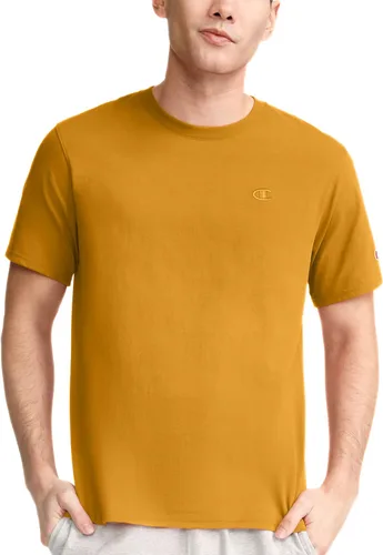 Miniatura 32 de Champion Men's Classic Short Sleeve T-Shirt, Standard Fit, Midweight 100% Cotton, Available in Regular and Big & Tall Blanco brillante