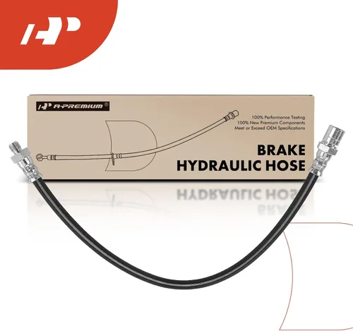 Miniatura 9 de A-Premium Manguera hidráulica de freno central trasero compatible con modelos Toyota - Land Cruiser 1971-1974 3.9L 1975-1980 4.2L - Reemplazar #