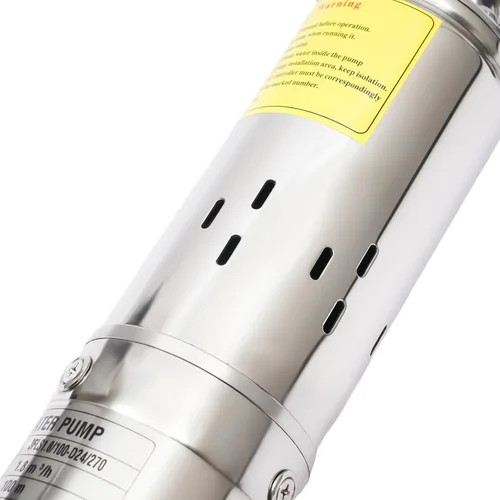 Miniatura 5 de Bomba de agua solar de 3 pulgadas, pozo sumergible con tornillo de orificio profundo, kit de riego para jardín con controlador MPPT (24V 270W)