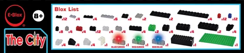 Miniatura 3 de E-Blox Stories Blox Builder - The City - Bloques de construcción con luz LED para niños a partir de 8 años (EBS-City)