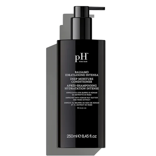 pH PURE HAIR Acondicionador de humedad profunda, hidratación intensa para cabello seco y dañado, tratamiento acondicionador profundo con mantequilla
