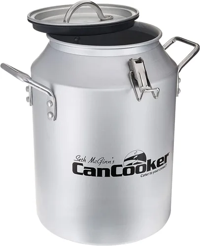 Miniatura 2 de CanCooker Utensilios de cocina de camping Cocina de vapor de 4 galones, estante de cocina, condimento de sal de ajo y mantequilla y libro de Kit