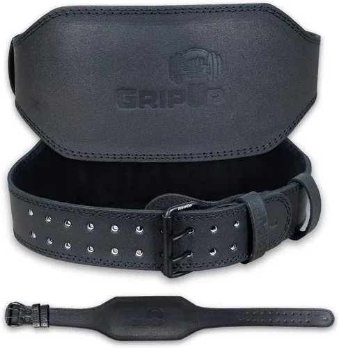Miniatura 6 de Cinturón de cuero para levantamiento de pesas para hombres y mujeres, 4 y 6 pulgadas de ancho, cinturón de gimnasio resistente para levantamiento