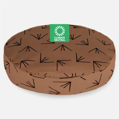 Miniatura 13 de Molly Mutt Amarillo by Morning - Funda de edredón para cama para perro, 100% algodón orgánico con certificación GOTS para cama de perro, cachorro