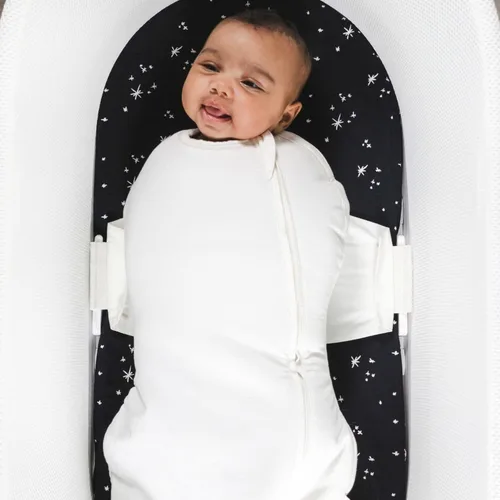 Miniatura 5 de Happiest Baby SNOO Saco de Dormir Comforter - Manta Envolvente de Algodón Orgánico - Diseñado por Doctores Promueve el Desarrollo Saludable