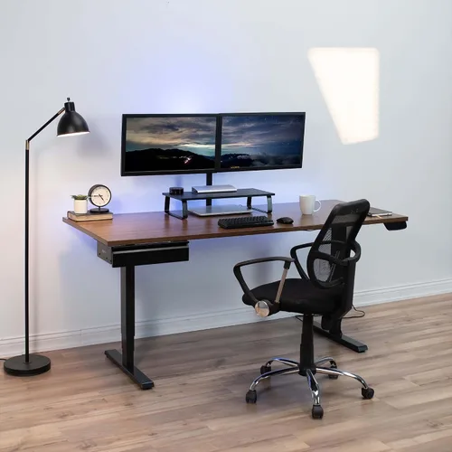 Miniatura 8 de VIVO DESK-AC03A-B - Cajón deslizante para debajo del escritorio de 16 pulgadas sin funda, organizador de almacenamiento de oficina en casa, negro