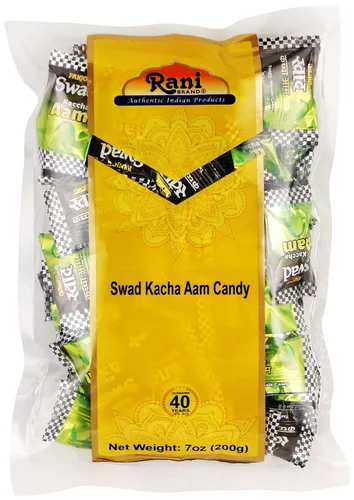 Miniatura 6 de Rani Center Fruits Candy 7oz (200g) Envueltas Individualmente ~ Deliciosas Golosinas Indias Vegano Apto para Gluten Sin OMG De Origen Indio