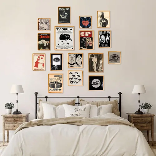 Miniatura 2 de Pósteres Y2K para decoración de habitación de niña del centro de la ciudad, decoración de pared de coqueta retro, carteles de TV para niñas, arte