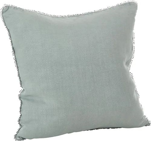 Miniatura 10 de SARO LIFESTYLE Almohada de diseño Pom Pom con relleno de plumón