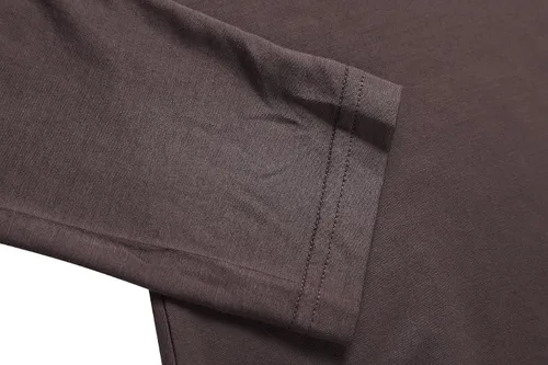 Miniatura 3 de Herou - Blusa de mangas largas ajustada, ligera e informal con cuello de tortuga para mujer