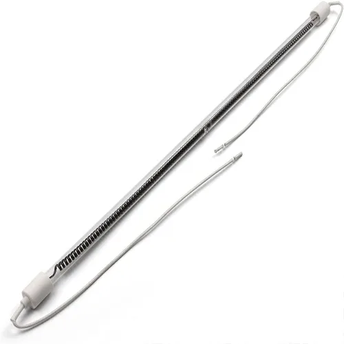 Tubo de lámpara de calefacción de fibra de carbono Tubo de lámpara de horno de calefacción Tubo de lámpara de hornear Equipo infrarrojo Tubo de luz