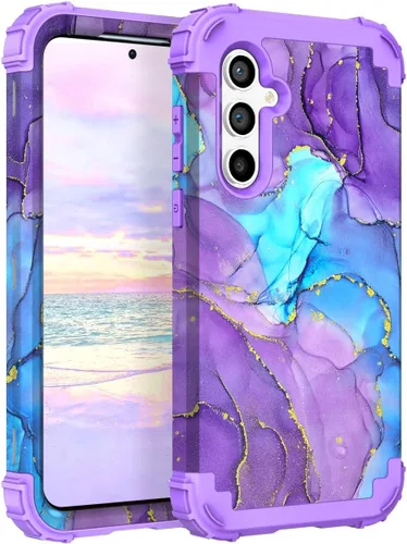 Miniatura 61 de Hocase Funda para Galaxy S20 FE 5G, Protección resistente a prueba de golpes, goma de silicona suave + parachoques de plástico duro, funda