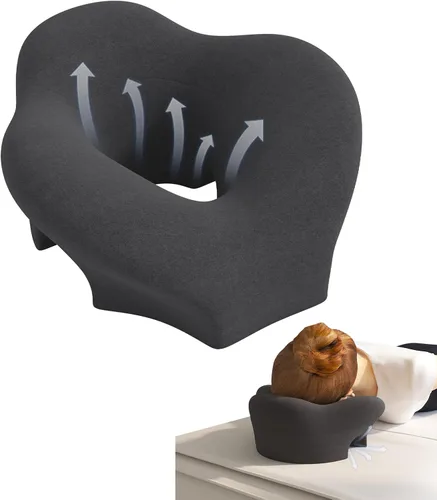 Almohada de Masaje Boca Abajo - Reposacabezas y Almohada Facial para la Cama, Después de Cirugía Post-Ojos y BBL, Bronceado en la Playa, Dormir en