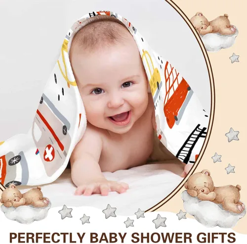 Miniatura 2 de Manta de bebé personalizada, manta de bebé personalizada con nombre para niños y niñas, regalos de bebé para recién nacidos, manta de bebé