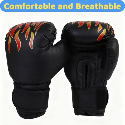 Miniatura 2 de Guantes de Boxeo para Niños Guantes de Boxeo Rojo Azul