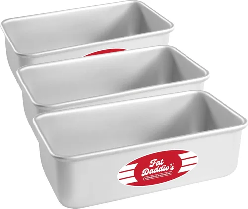 Miniatura 15 de Fat Daddio's BP-5639 Molde para Pan de Aluminio Anodizado, 4.875 x 2.75 x 2 pulgadas