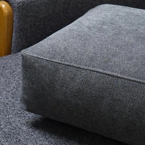 Miniatura 2 de YURRO Cojín grande rectangular de soporte lumbar, almohada de lectura suave para sofá y cama, almohada de respaldo desmontable con cremallera oculta