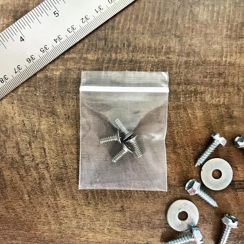 Miniatura 3 de Plymor 2 "x 2" (caja de 1,000), bolsas de plástico con cierre de cremallera resistente de 4 mil