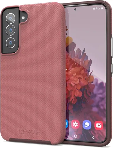 Miniatura 55 de Crave Para Samsung Galaxy S22 Caso, Funda De Doble Capa De Protección A Prueba De Golpes Para Samsung Galaxy S22 5G (6.1 Pulgadas) - Pizarra